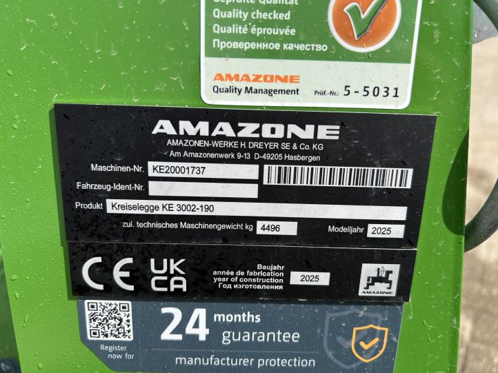 Amazone kopeg KE-3002 190 Rotamix