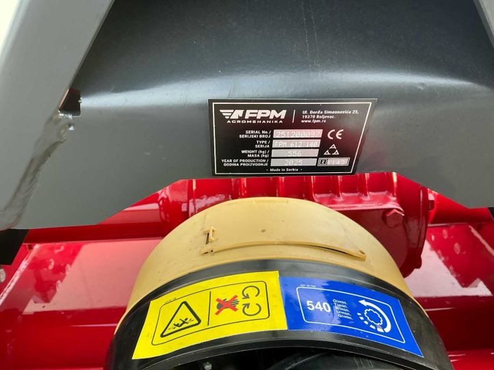 Fpm ROTAS 260/6  Grondfrees 2.60 mtr