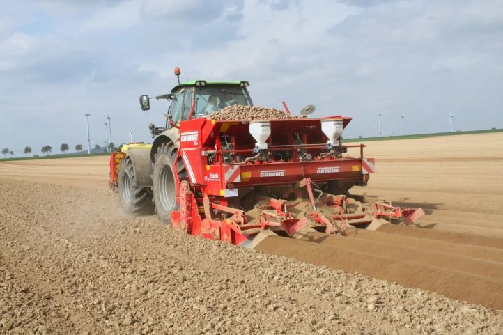 Grimme GL 420 Exacta Pootmachine 4-Rijen