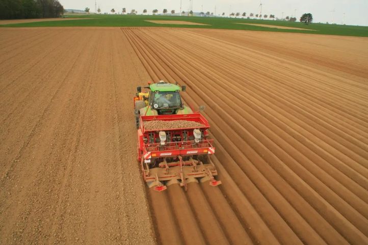 Grimme GL 420 Exacta Pootmachine 4-Rijen